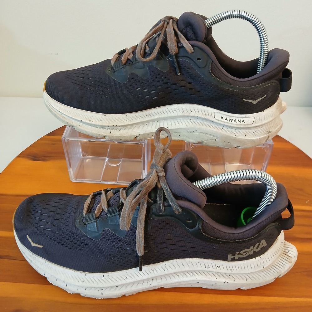 Hoka One One Kawana‎ 2 Womens 7.5 B Black Running Shoes Sneakers Training
